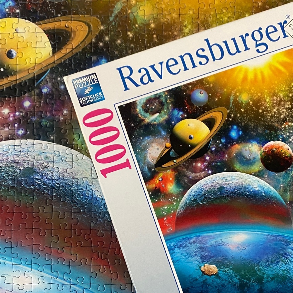 Ravensburger 1000 piece puzzle “Planetary Vision” 2018 complete